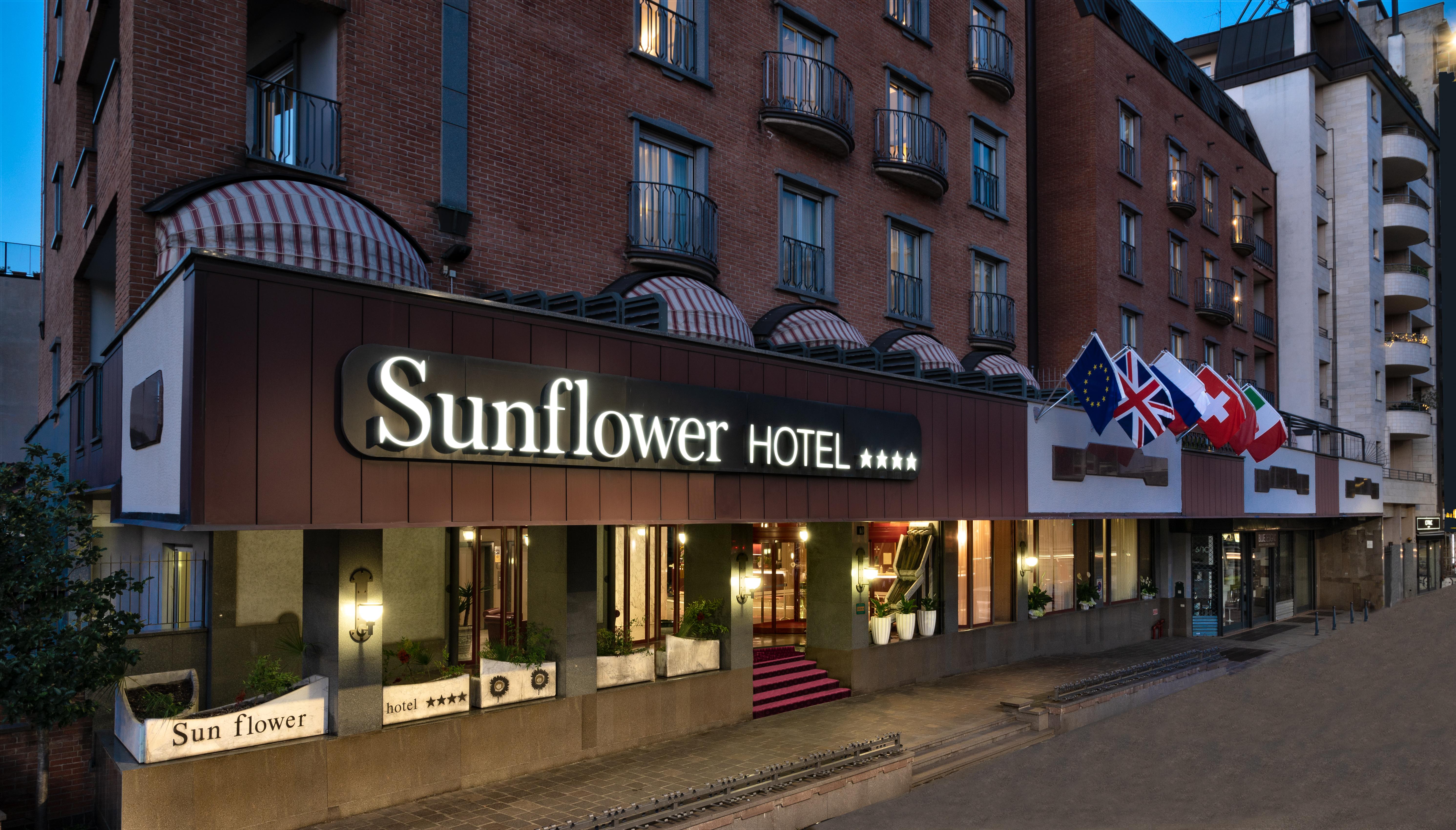 Hotel Sunflower Милано Екстериор снимка